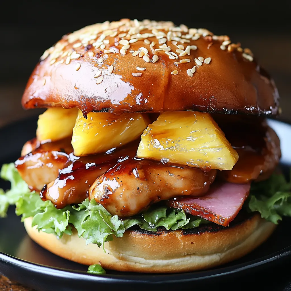Poulet teriyaki exotique
