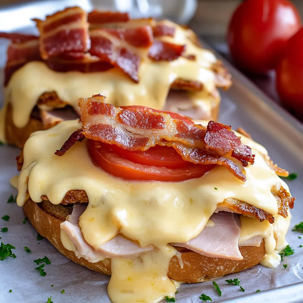 Sandwich chaud savoureux Kentucky