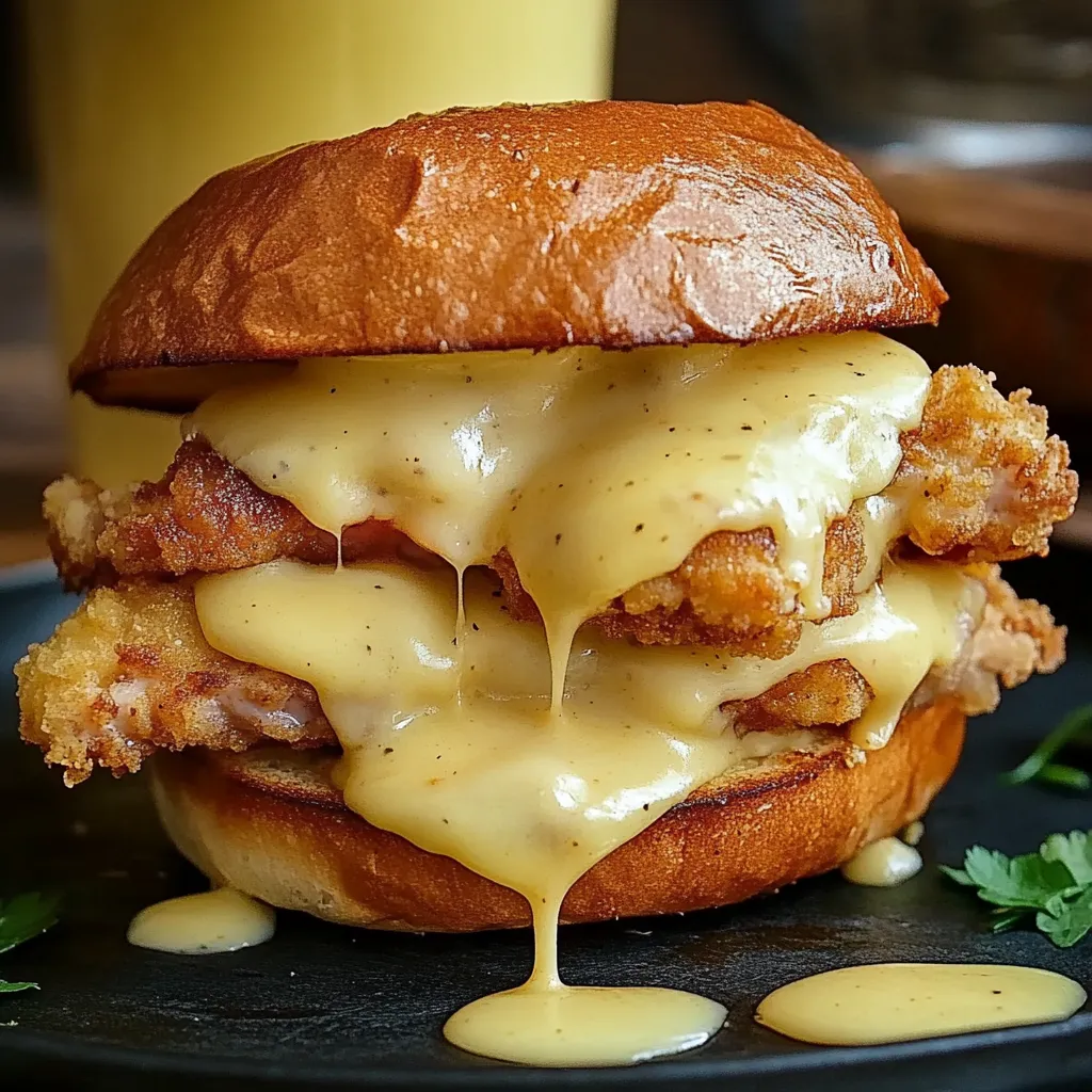 Poulet et sauce érable croustillant