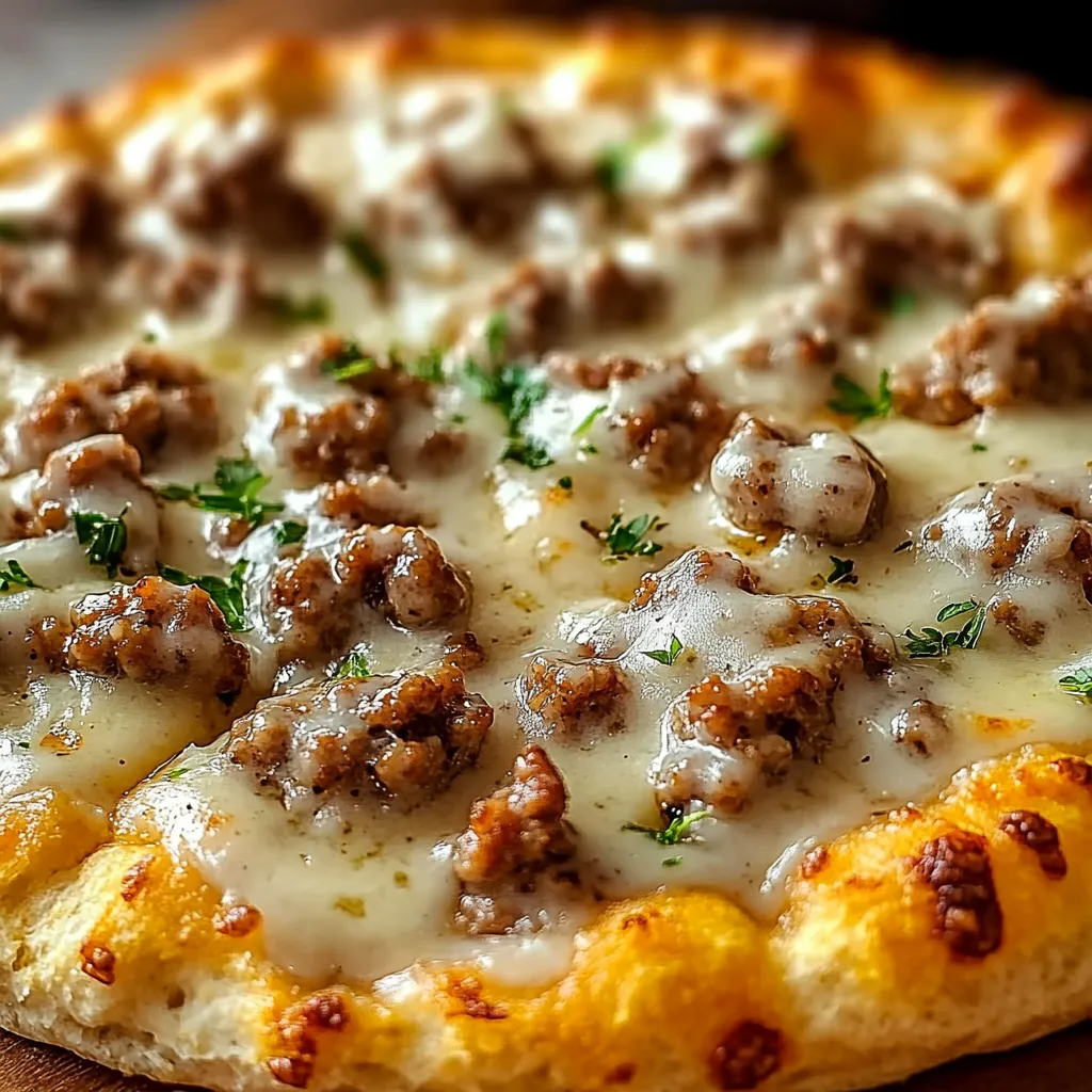 Délicieuse pizza matinée