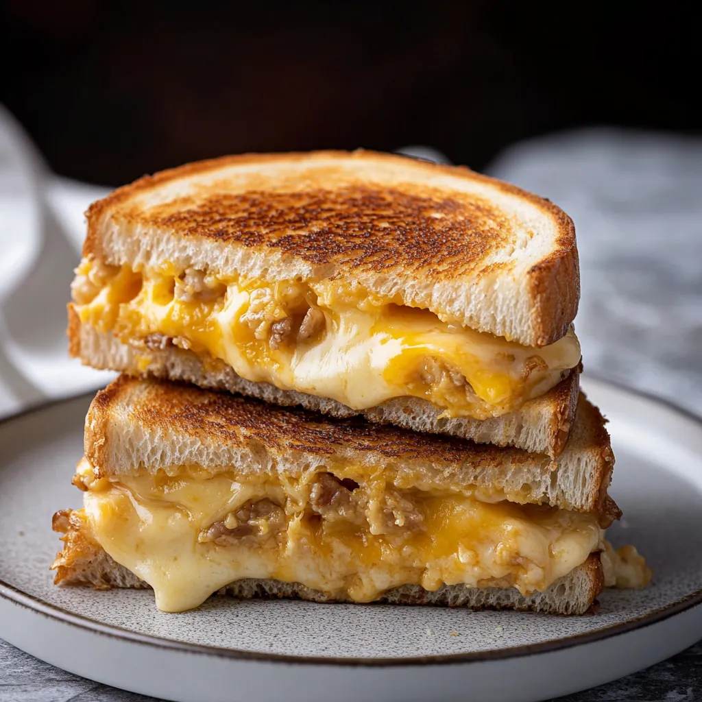 Sandwich fondant au fromage