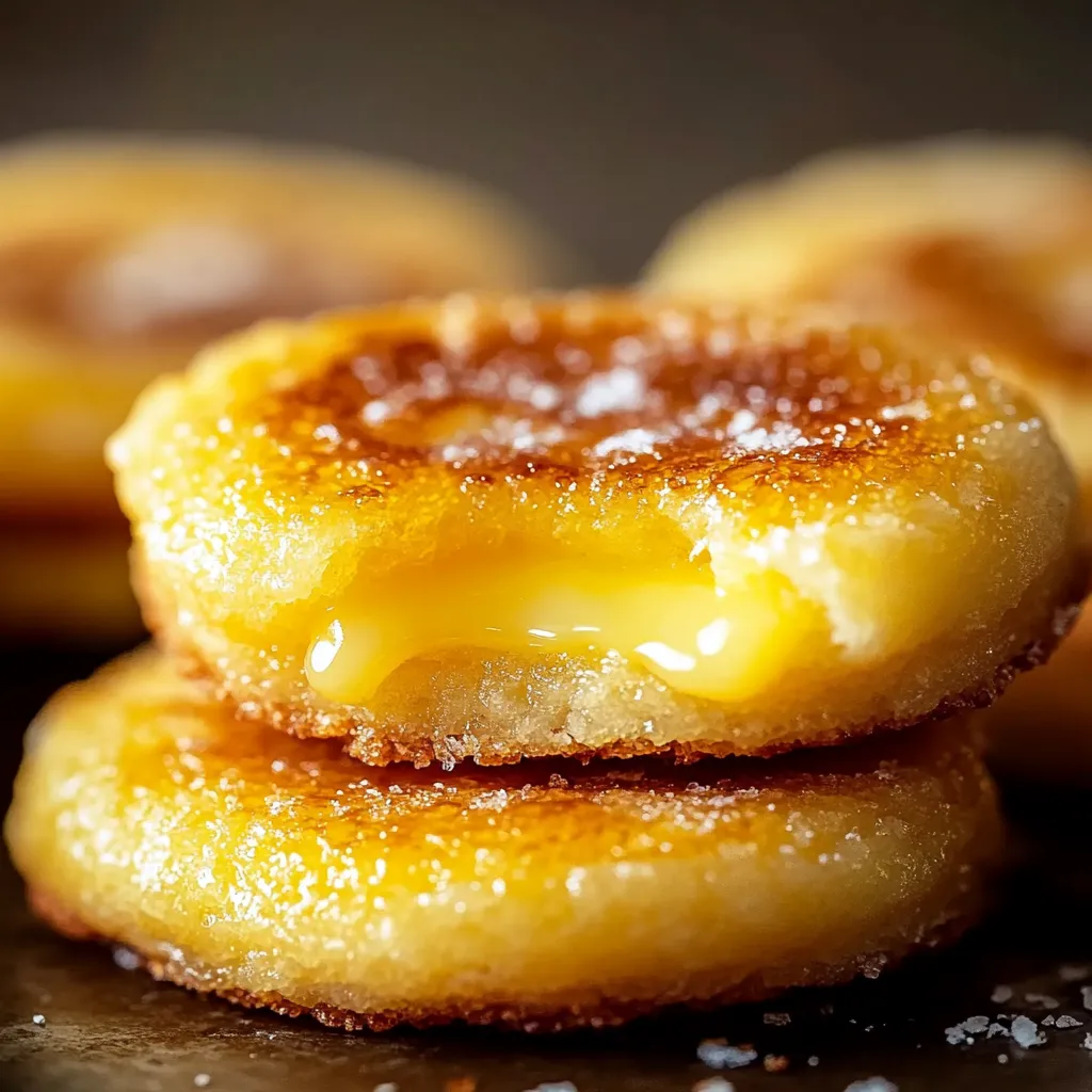 Biscuits citron tendres et caramélisés