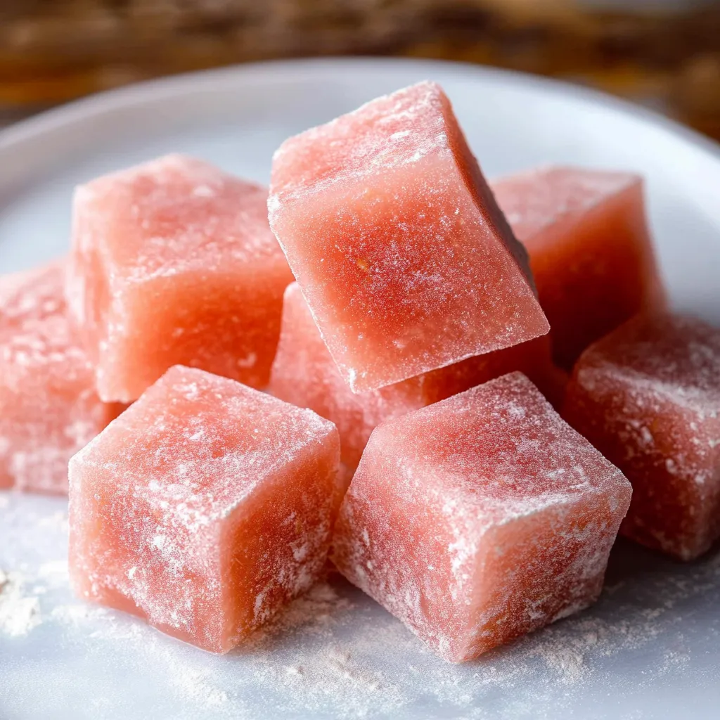 Mochi à la pastèque