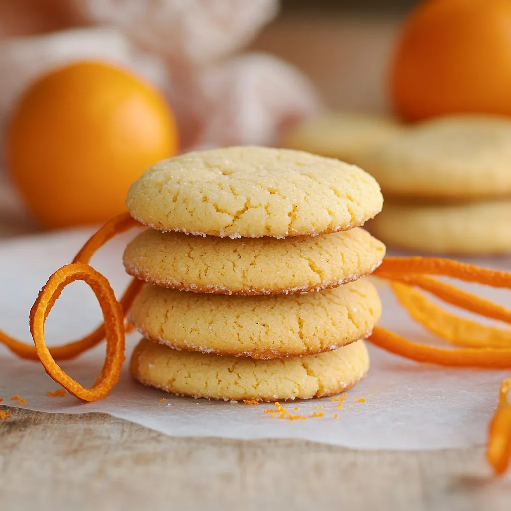 Délicieux biscuits orange et cardamome