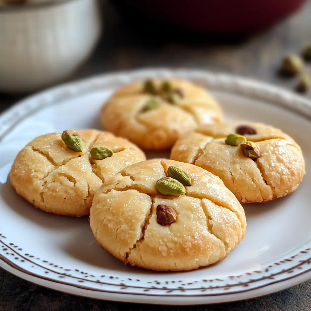 Prépare des nankhatai à la cardamome simplement