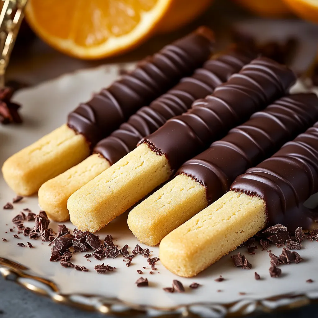 Sablés orange chocolat sans gluten tout fondant