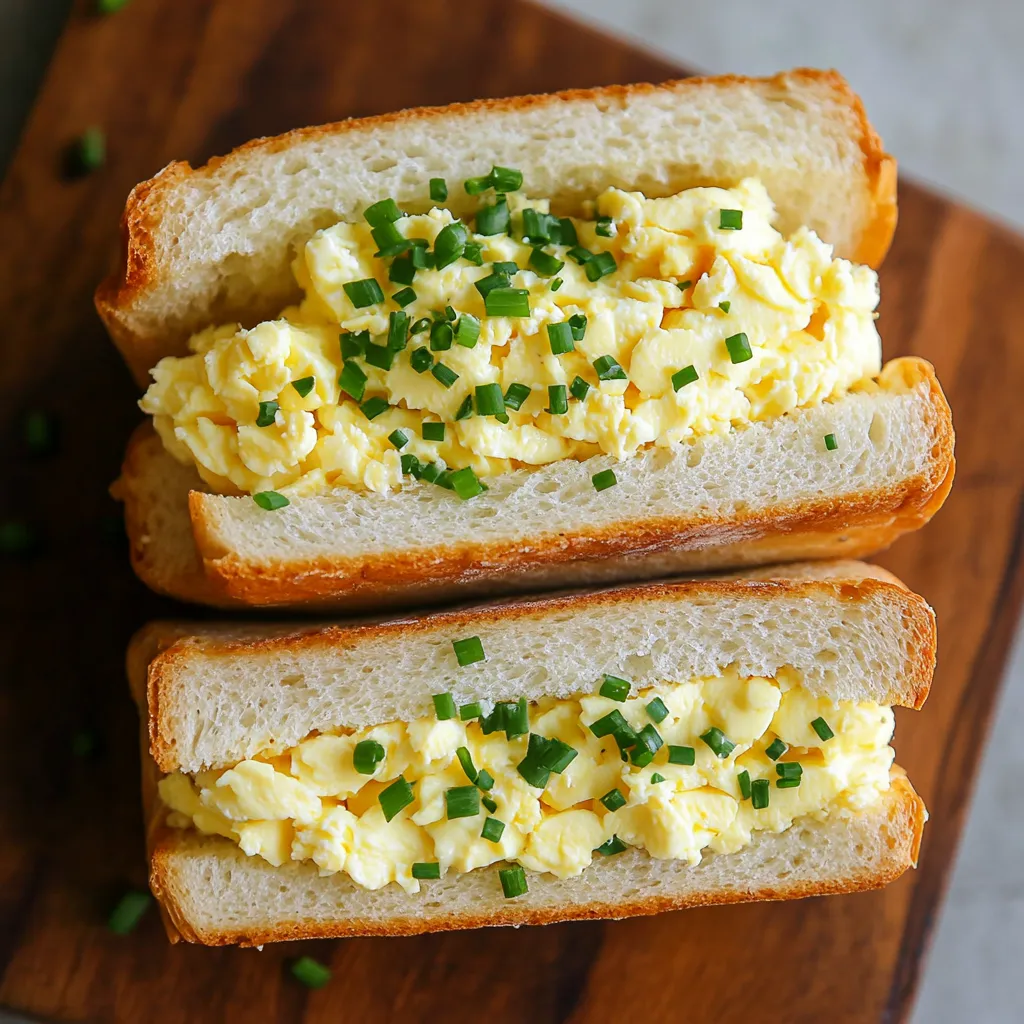 Sandwich moelleux Tamago Sando œuf et pain de mie