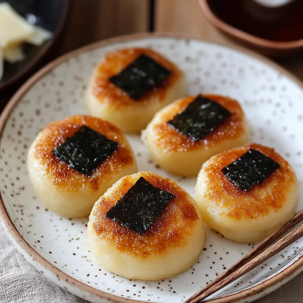 Mochis patate sauce yaki