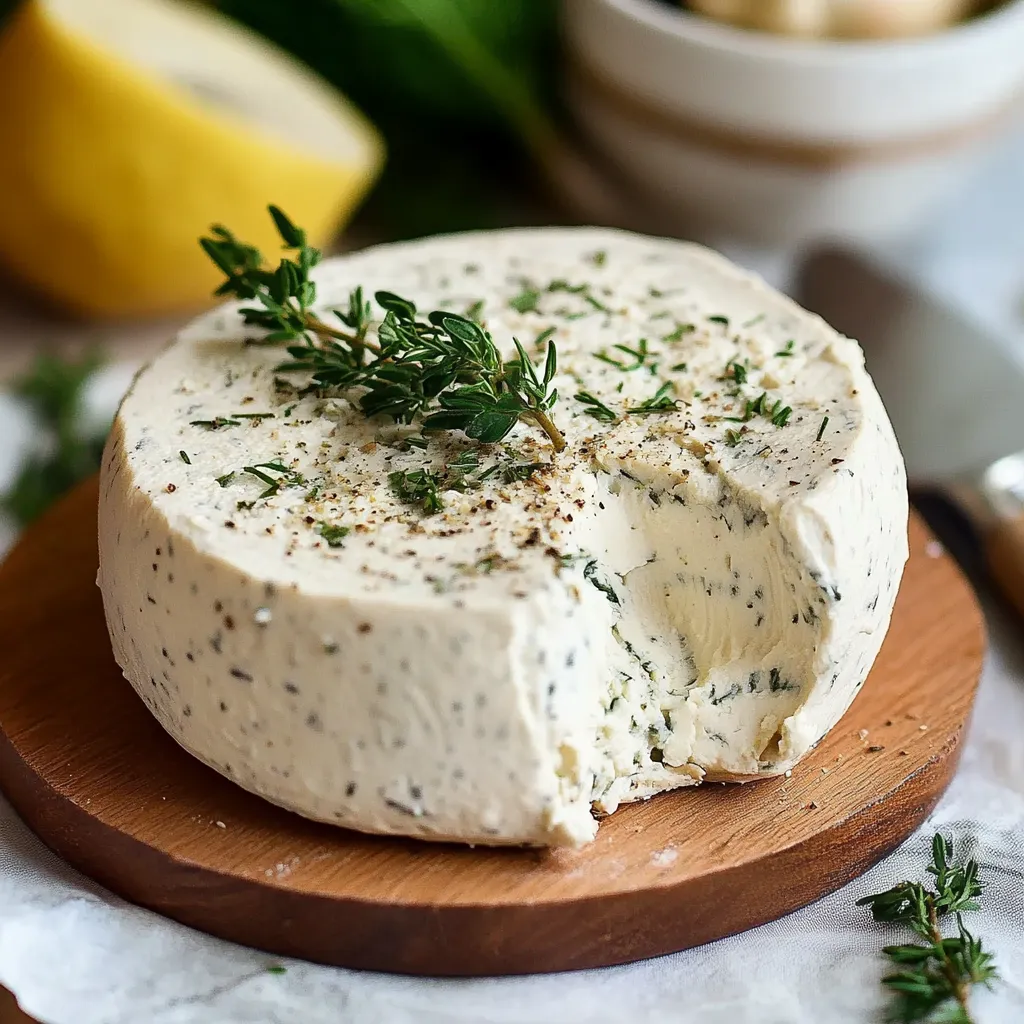 Boursin ail et herbes vegan