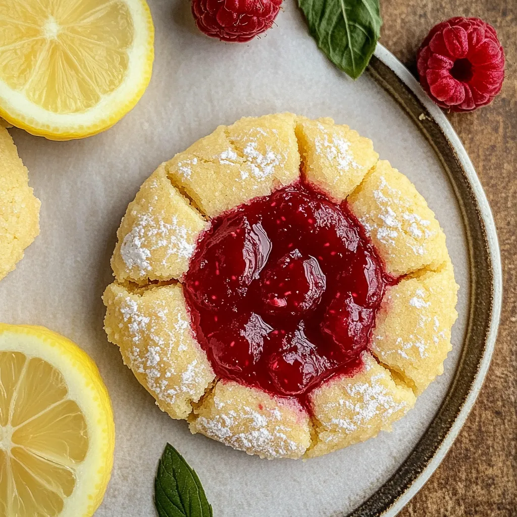 Biscuits citron fruités