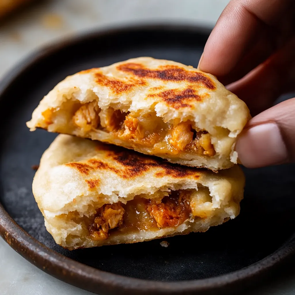 Pupusas savoureuses avec curtido