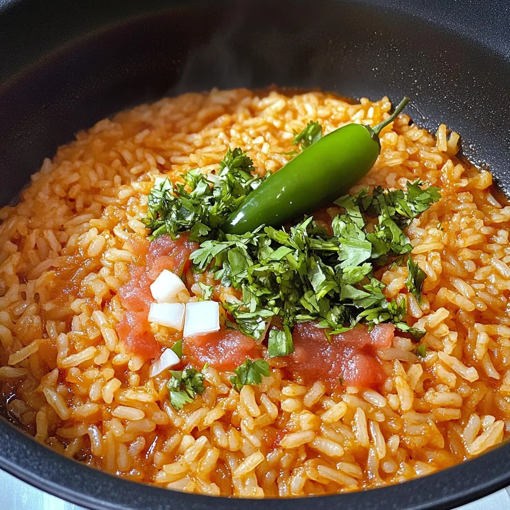 Délicieux Riz Mexicain