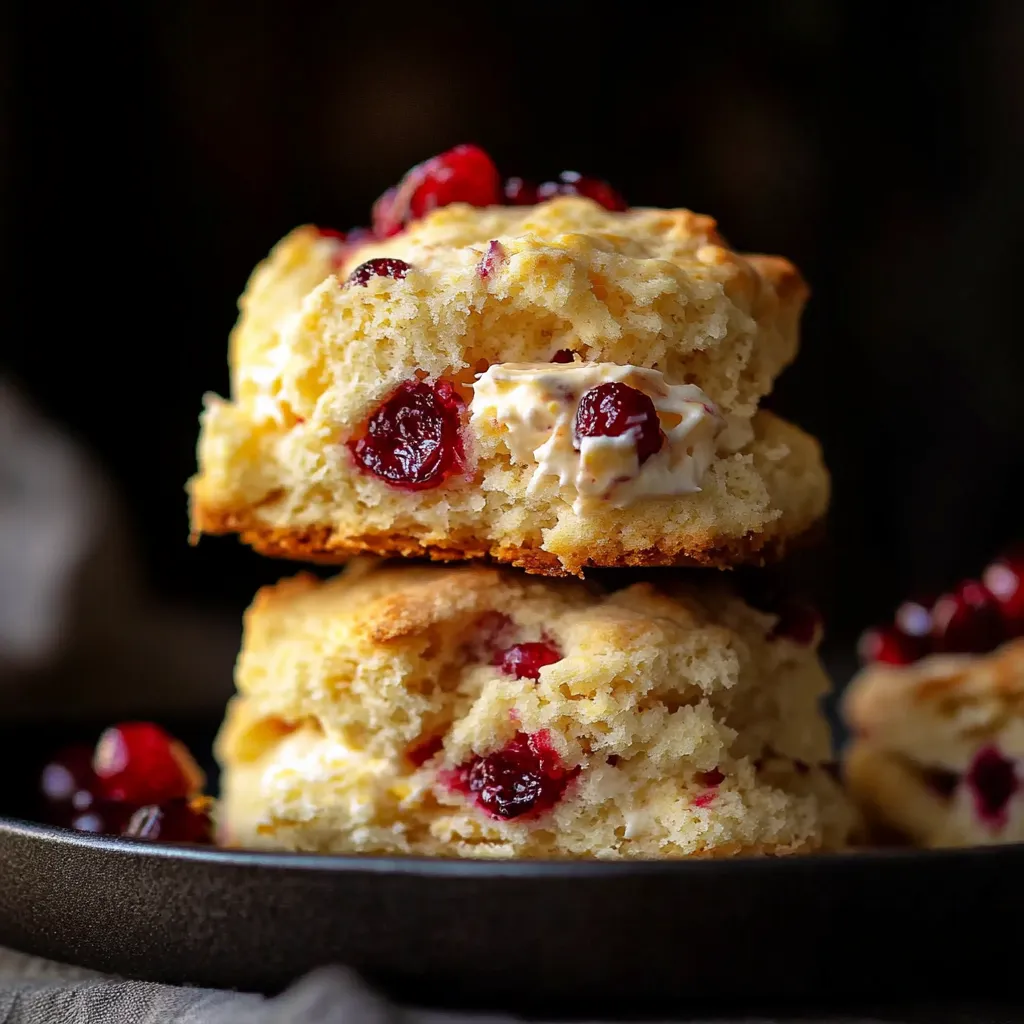 Réalisez des scones ultra moelleux et fruités à l’orange et cranberries