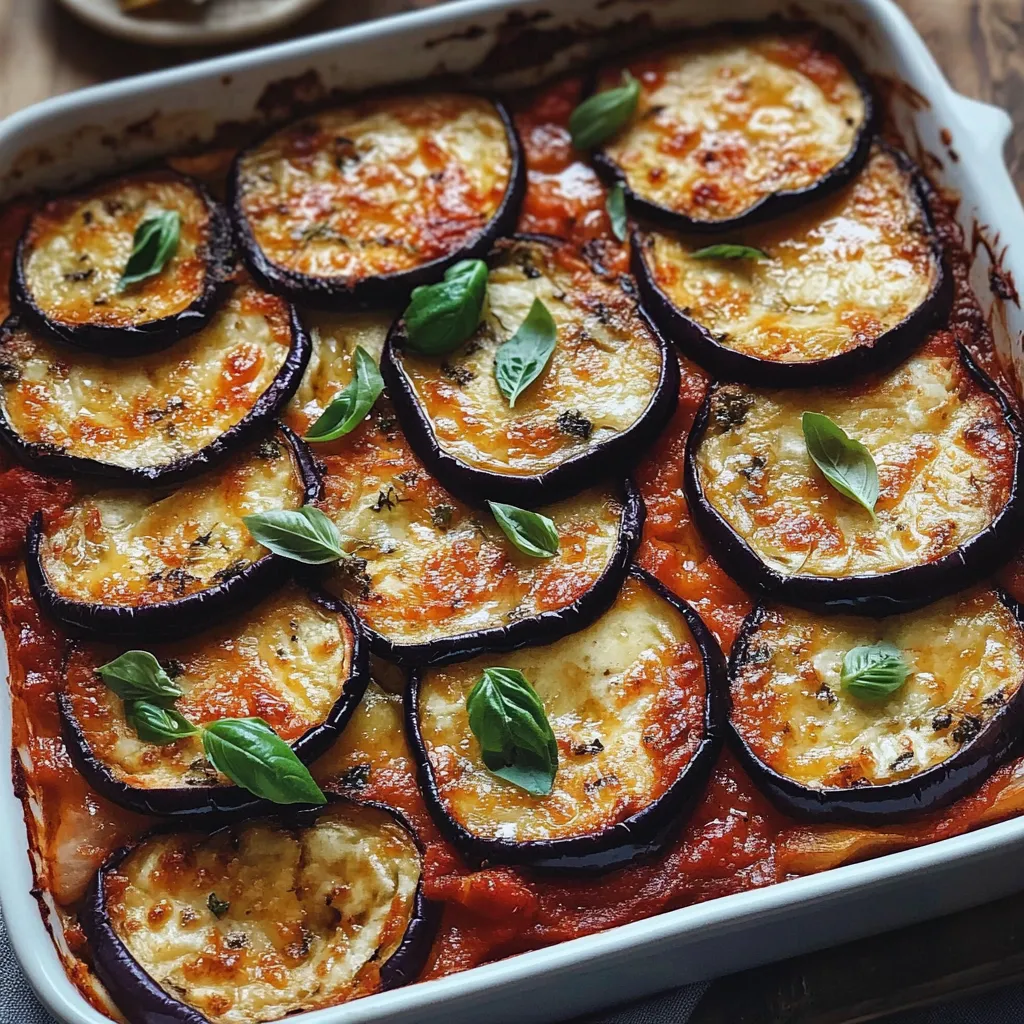 Gratin d’aubergines convivial et riche en saveur