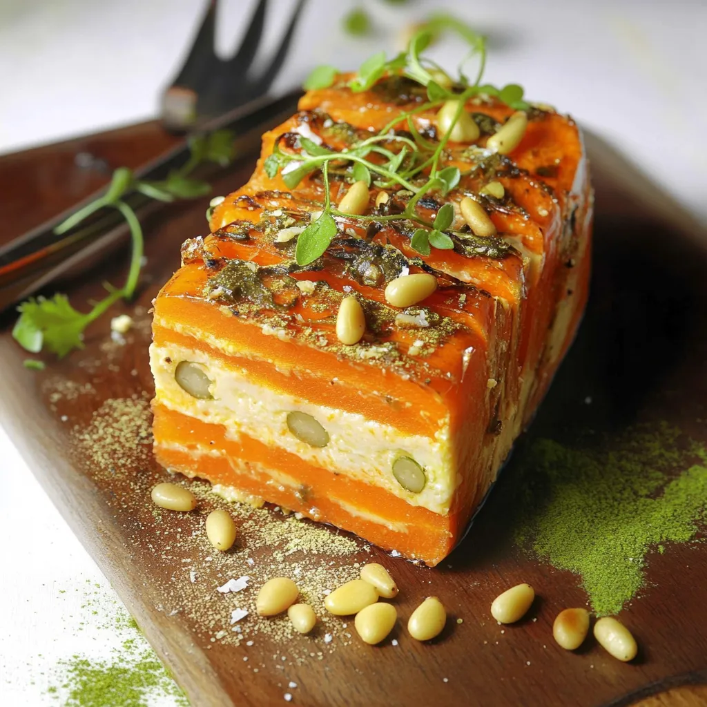 Savoureuse terrine carottes