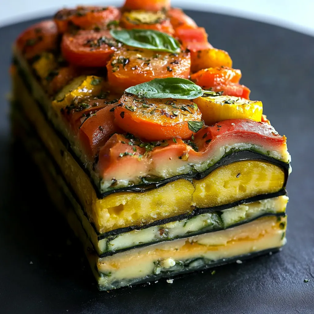 Terrine légumes grillés