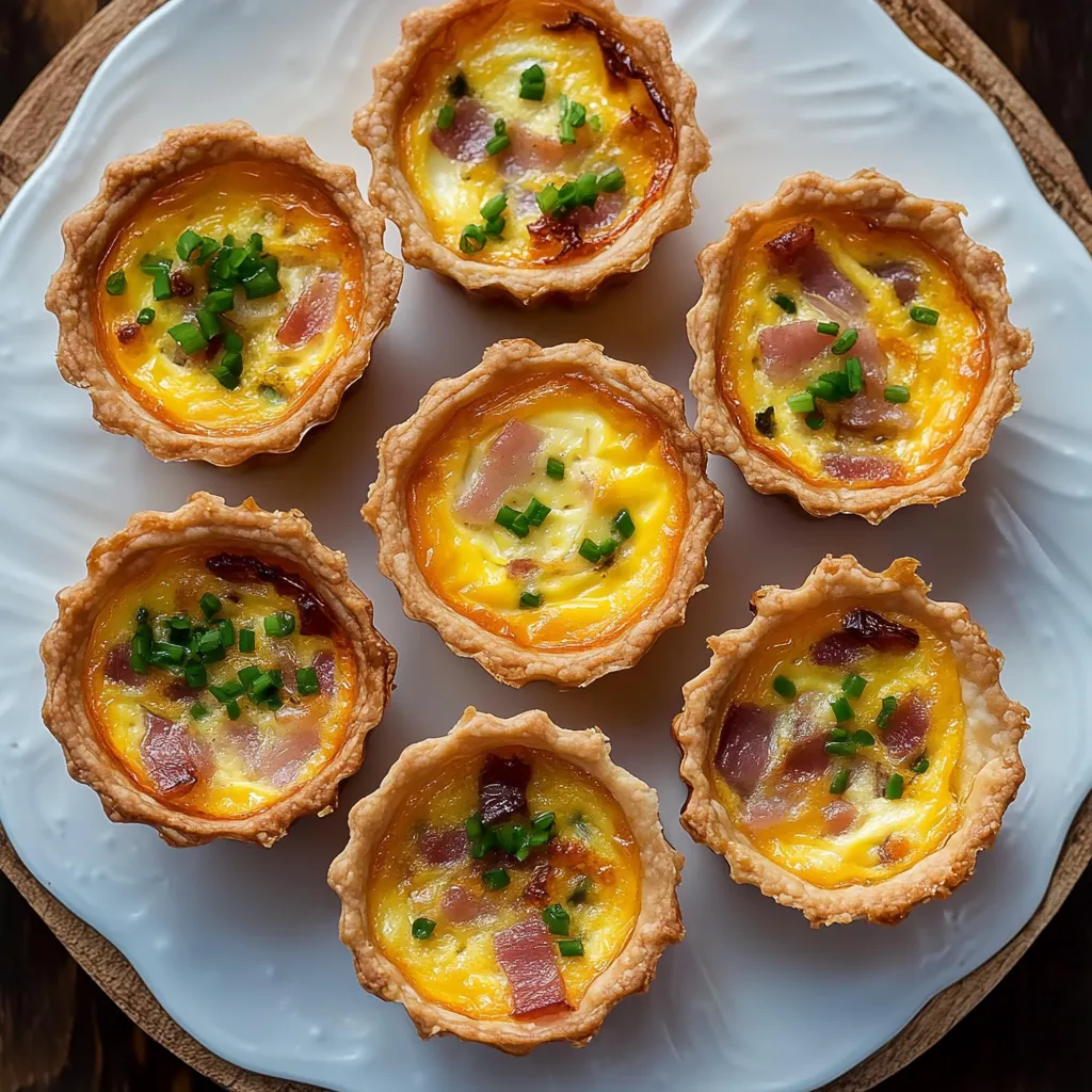 Quiches lorraines gourmandes