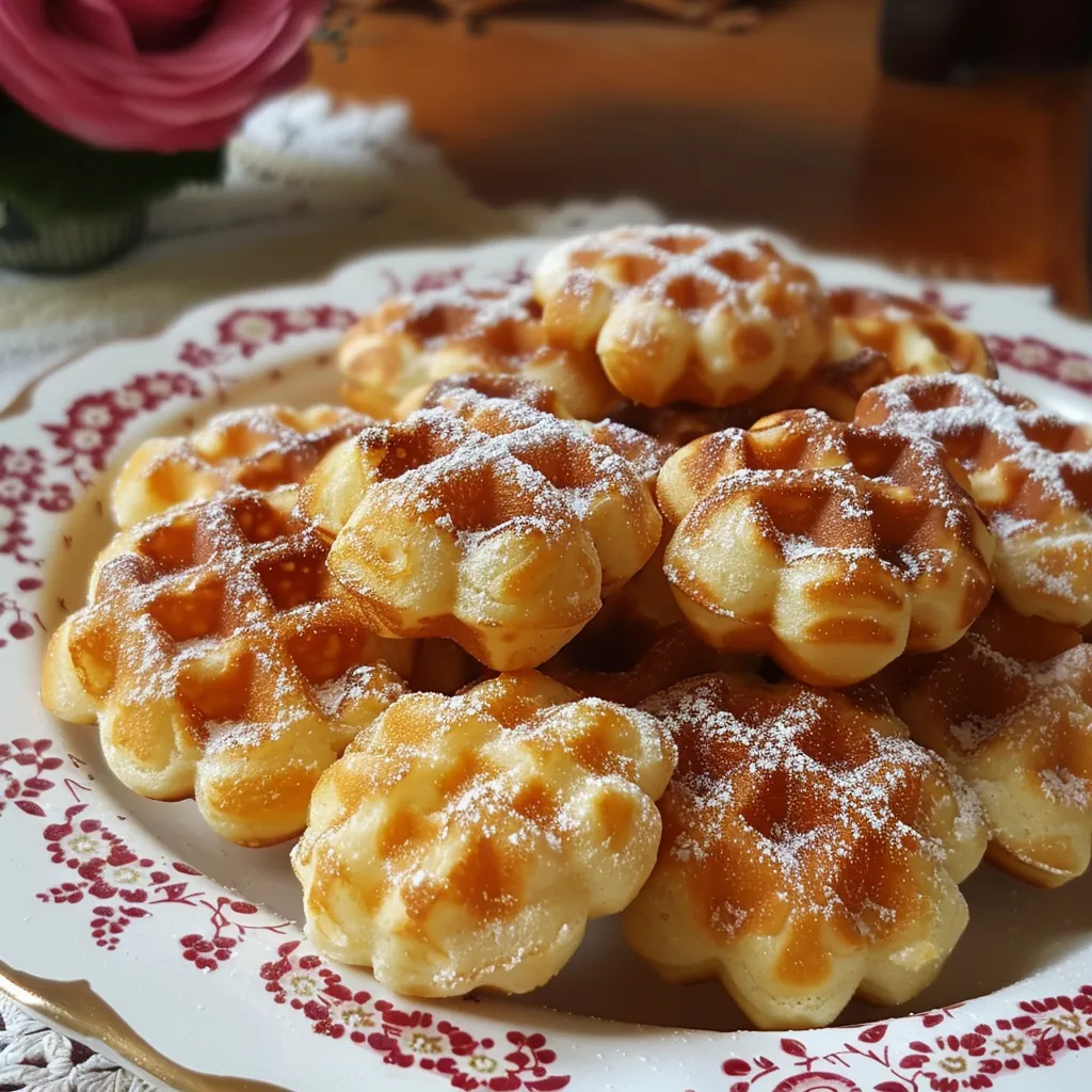 Délicieuses gaufres moelleuses maison