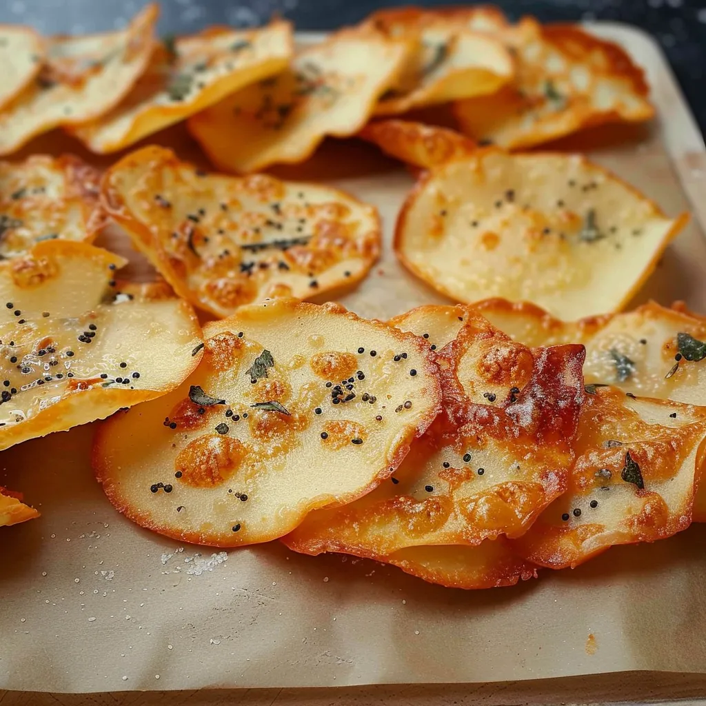 Croustillantes tuiles pour apéro