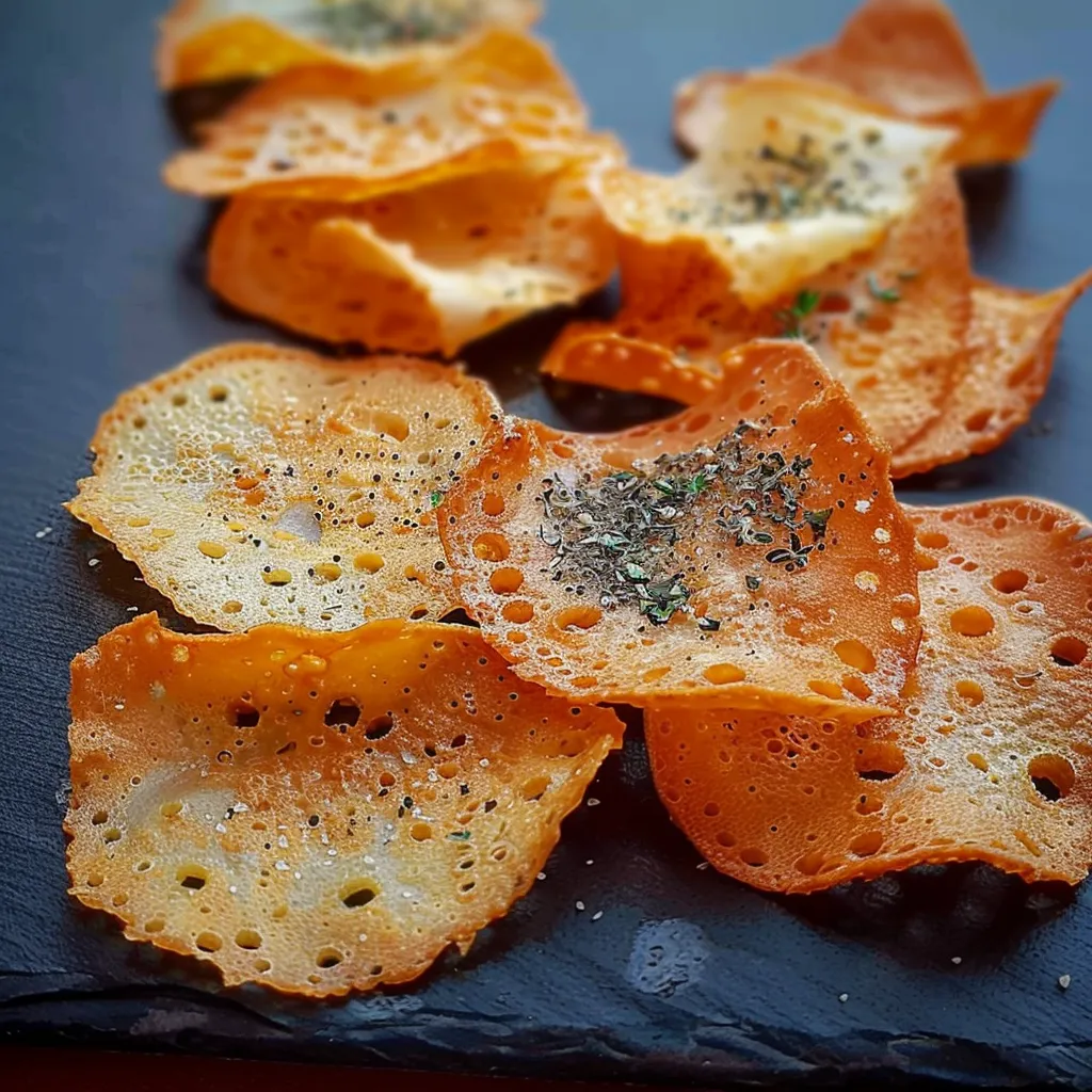 Tuiles salées ultra croustillantes pour apéro d'enfer