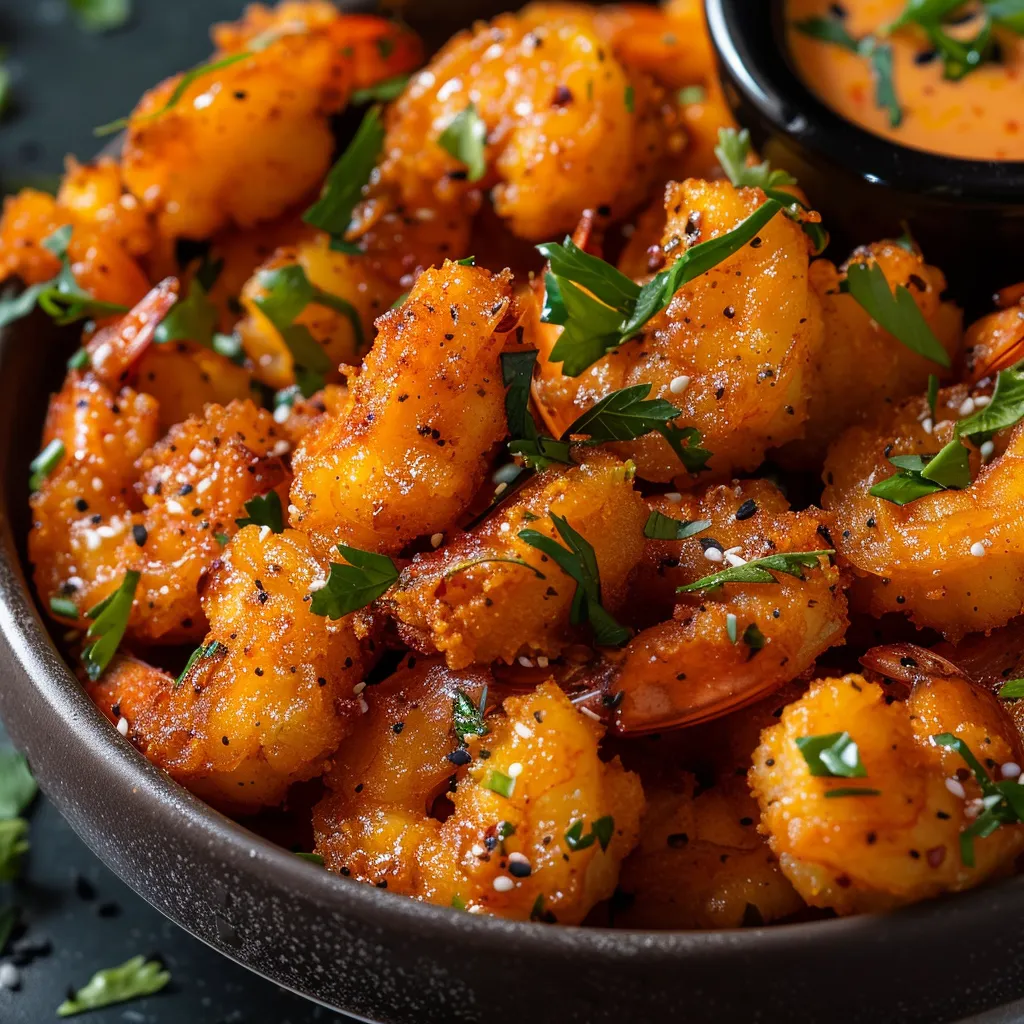 Champignons panés façon crevettes dorées et croustillantes