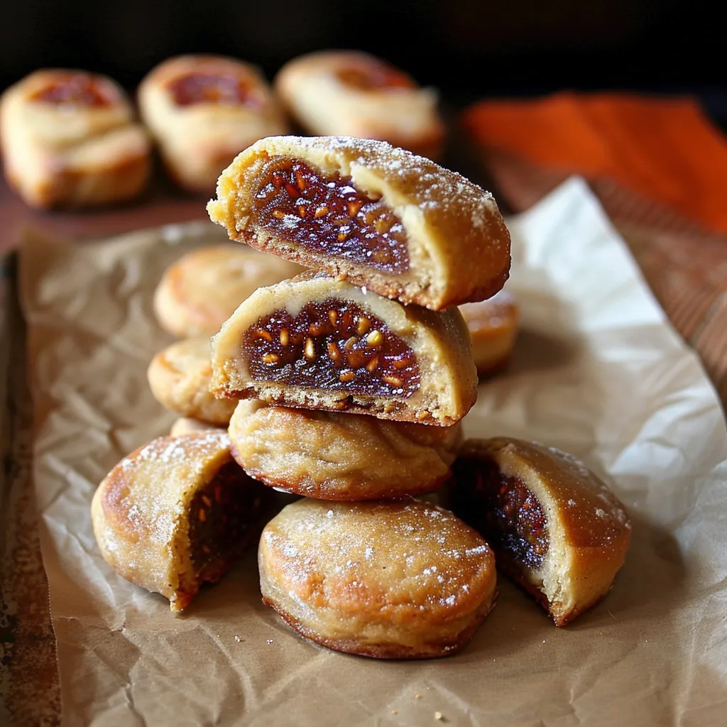 Biscuits sablés à la figue tendres et gourmands