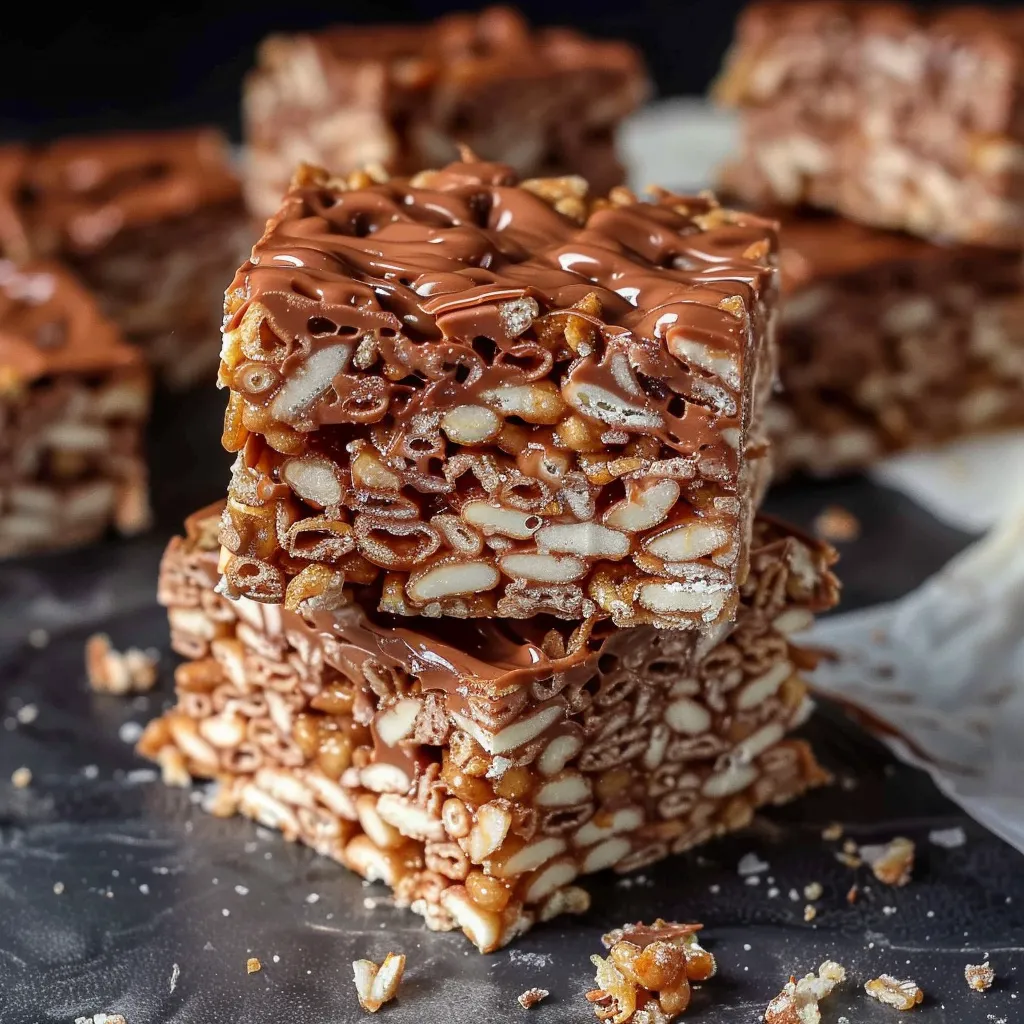 Croustillant Nutella et chocolat blanc