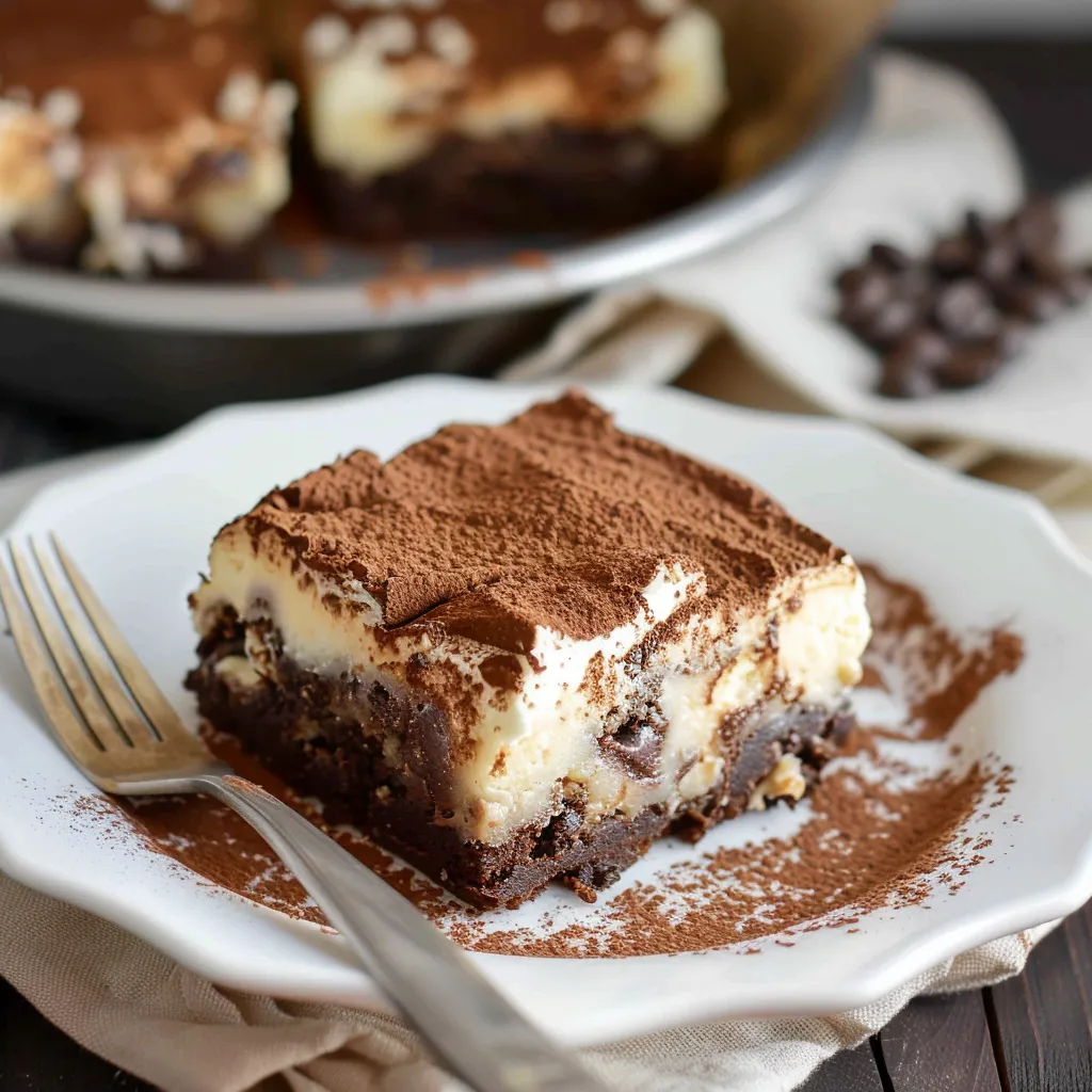 Tiramisu et brownies chocolat ultra gourmands