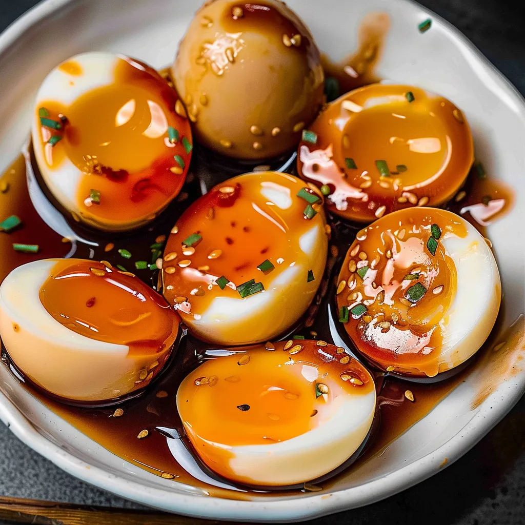 Préparer des œufs marinés gourmands