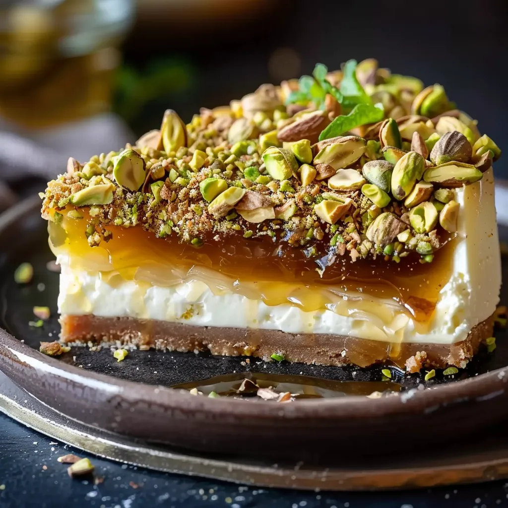 Gourmand miel pistache