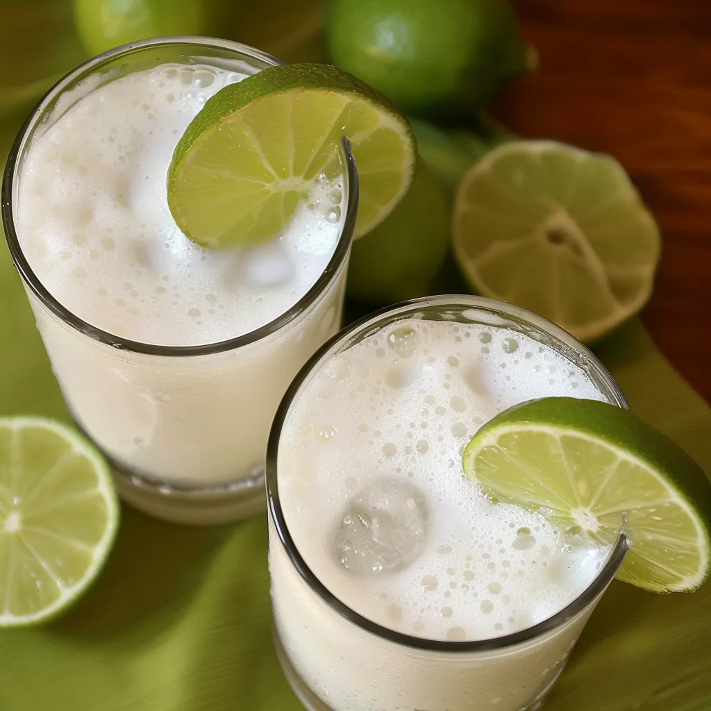 Boisson Coco Citron Vert