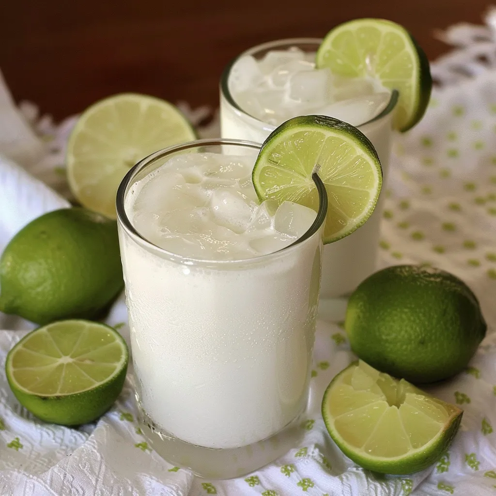 Limonada de Coco citron vert fraîche