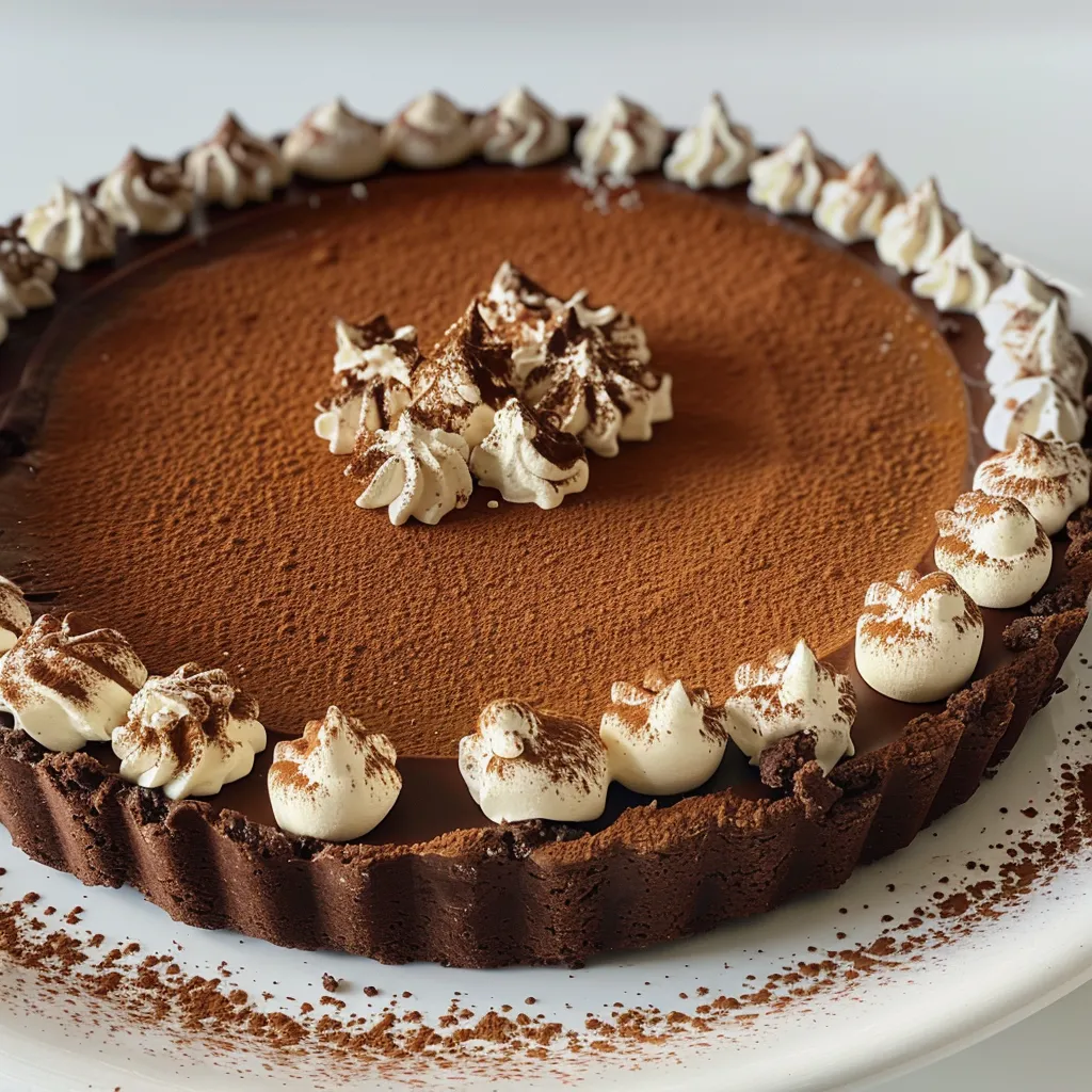 Crostata chocolat ricotta