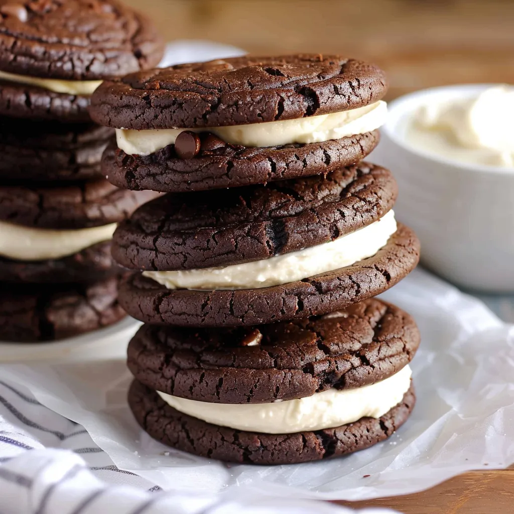 Gâteaux au chocolat garnis