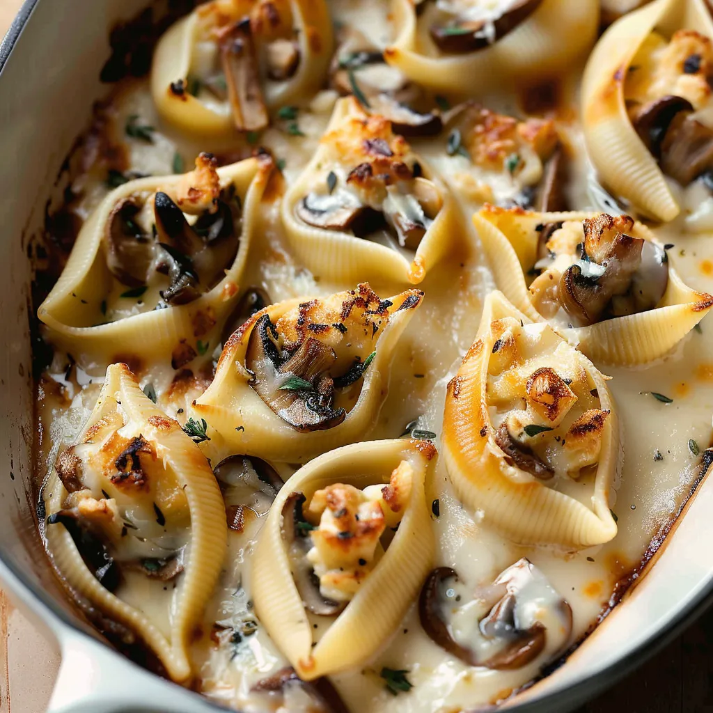 Pâtes gratinées gourmandes