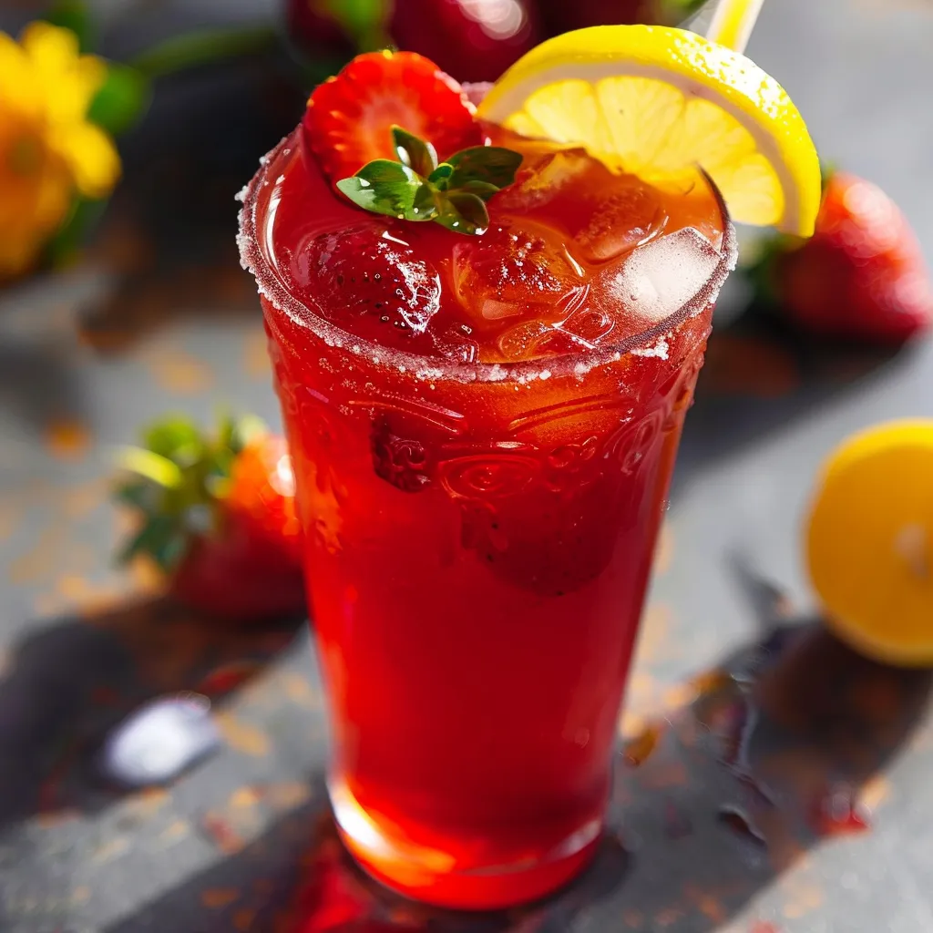 Hibiscus citron et fraise