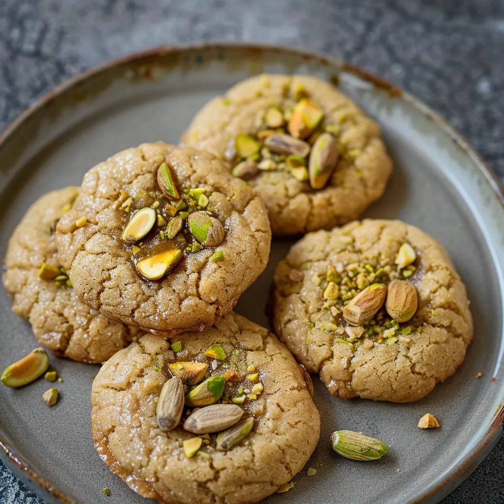 Cookies ultra gourmands aux pistaches et chocolat blanc