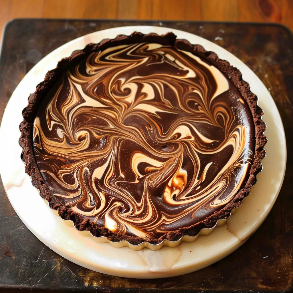 Brownie caramel fromage crémeux