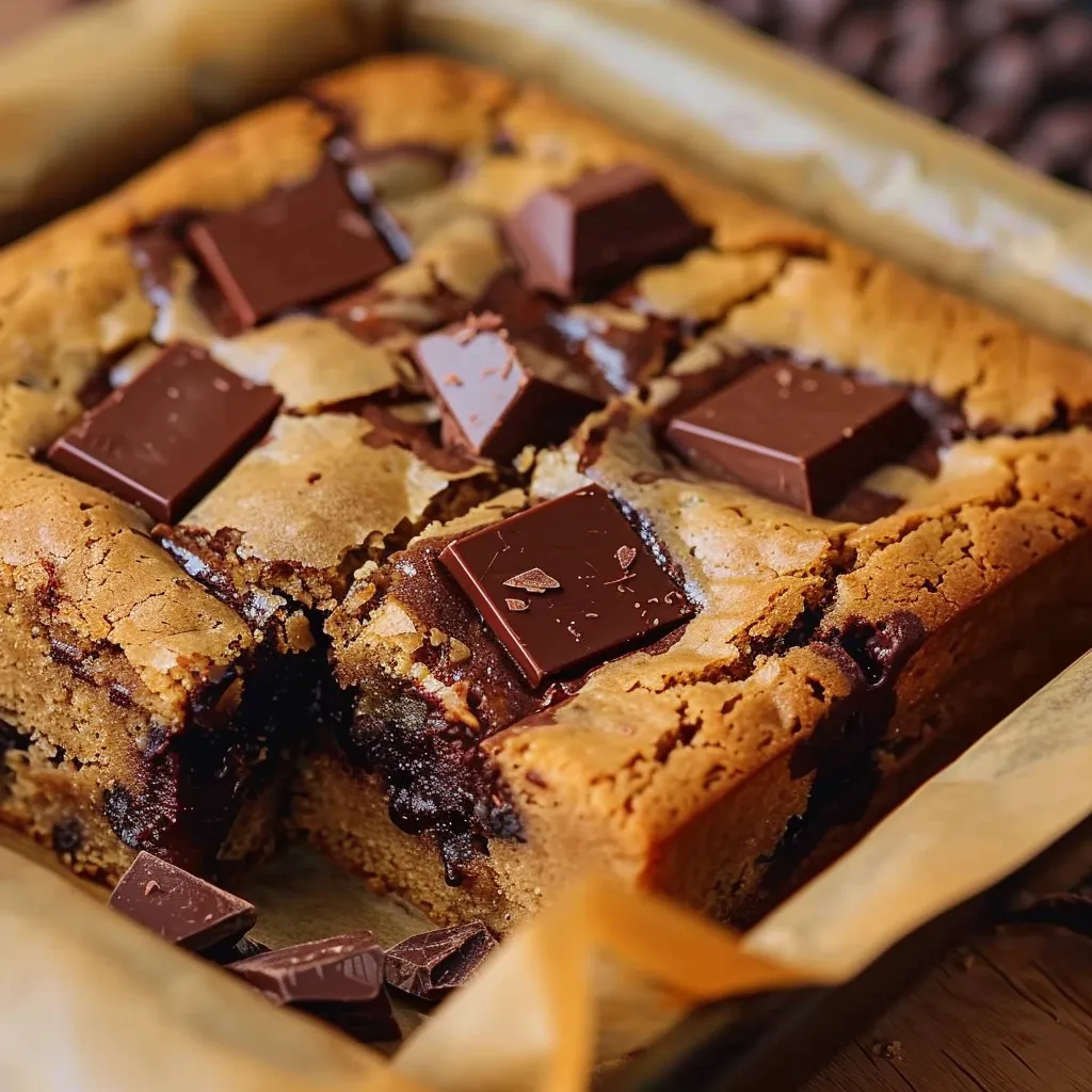 Brookie light chocolat sans beurre – Ultra moelleux