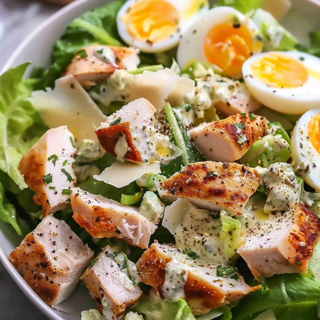Salade Caesar au Poulet Fermier