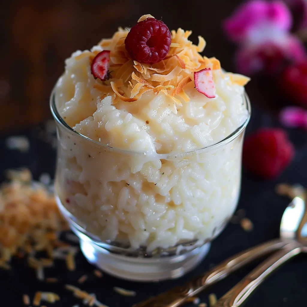 Riz moelleux au lait de coco