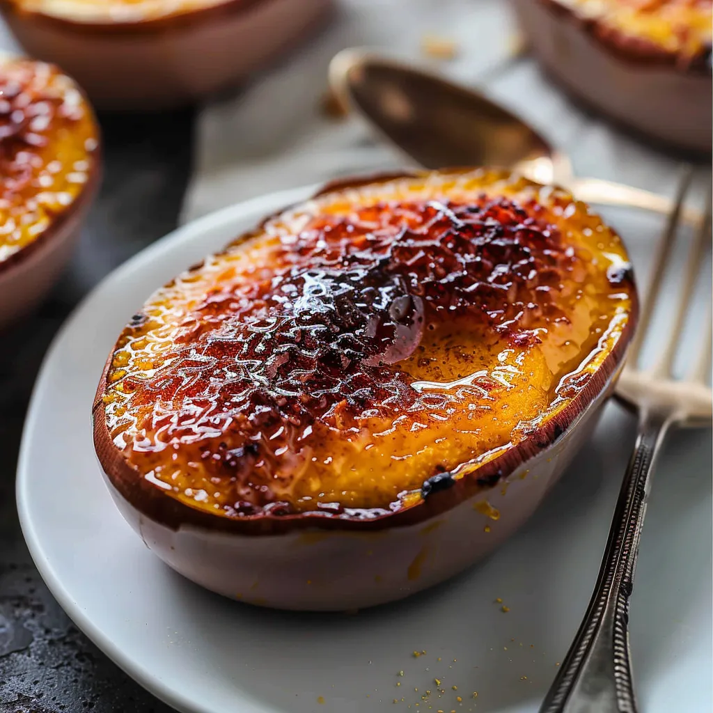 Réalise une crème brûlée originale aux patates douces japonaises