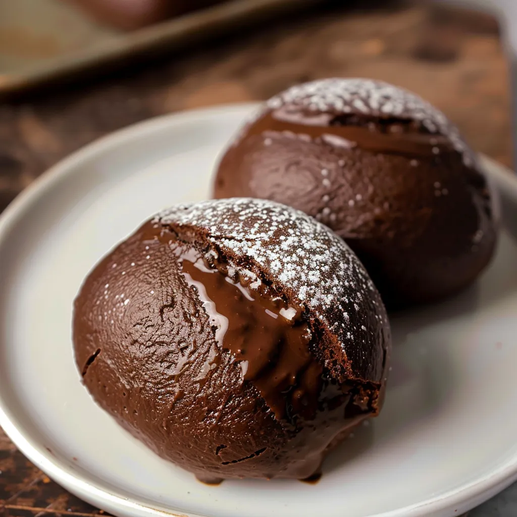Chocolat et crème légère