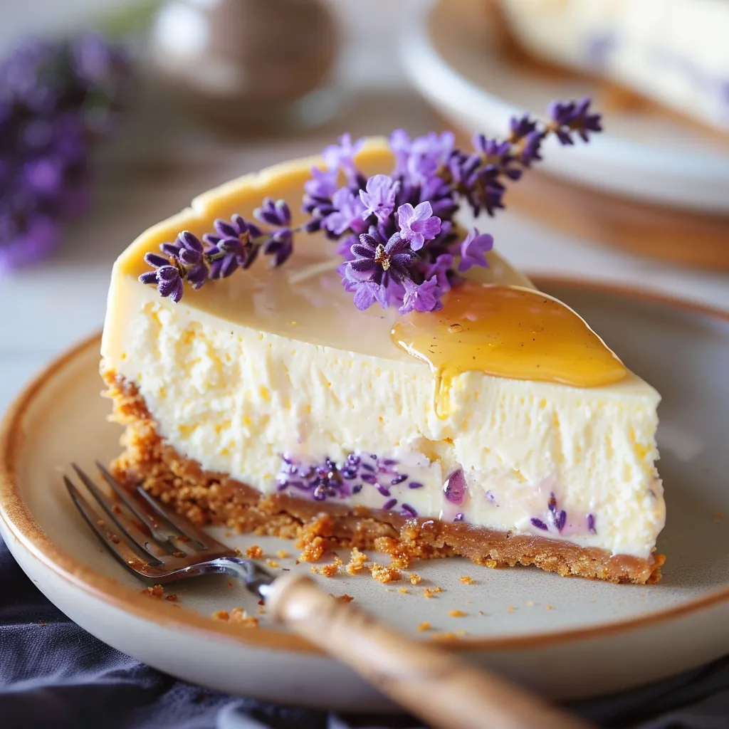 Miel lavande gâteau