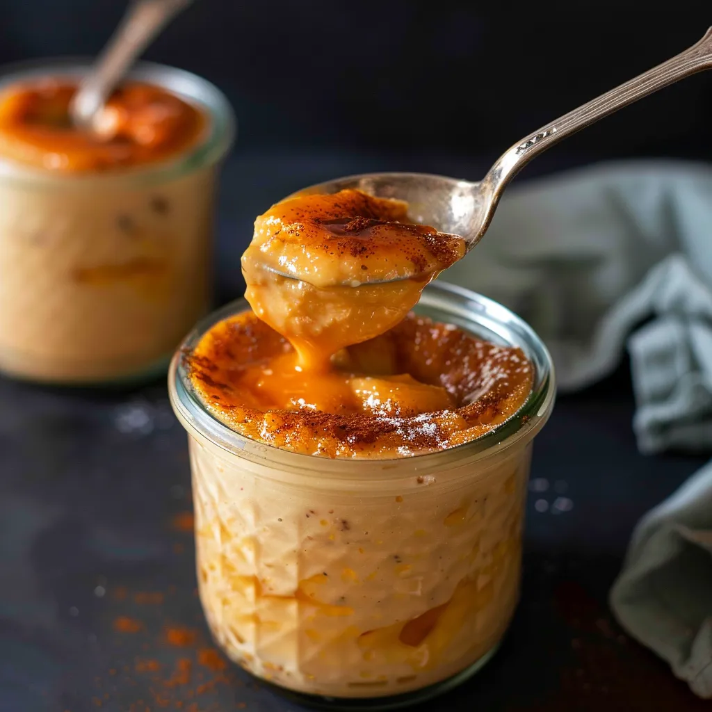 Gourmande crème au thé thaï