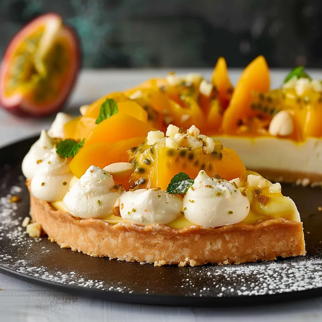 Gourmandise mangue, coco et passion