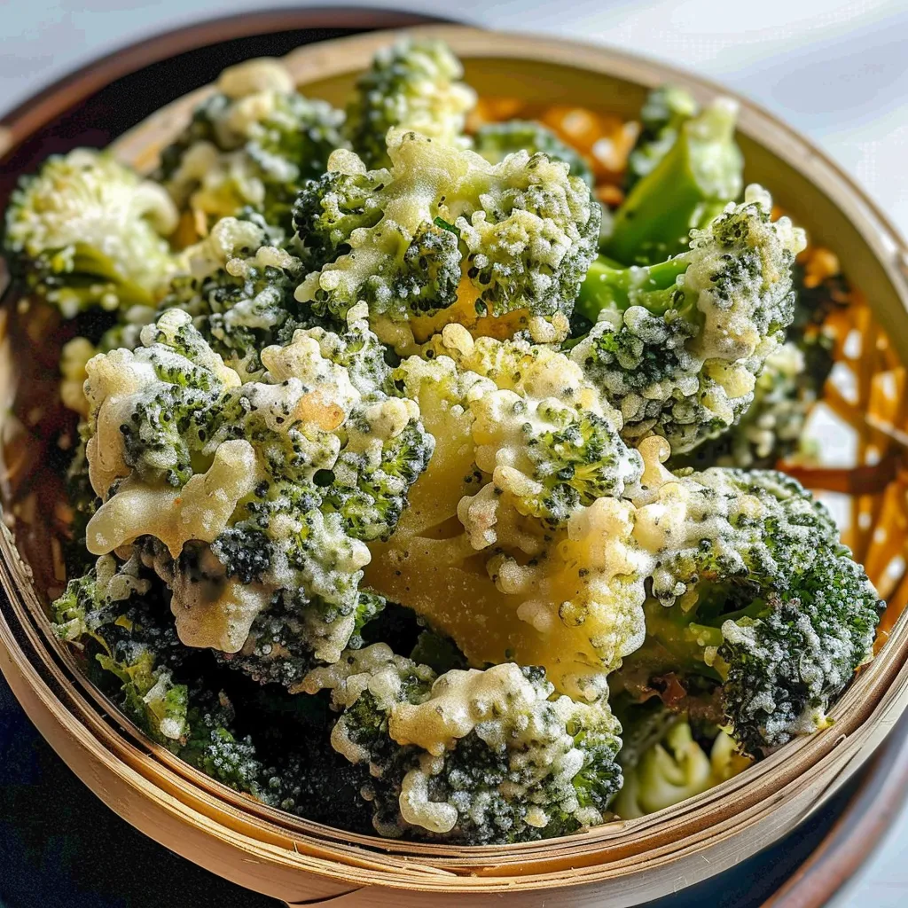 Délicieux brocoli croustillant nori prêt en 20 minutes