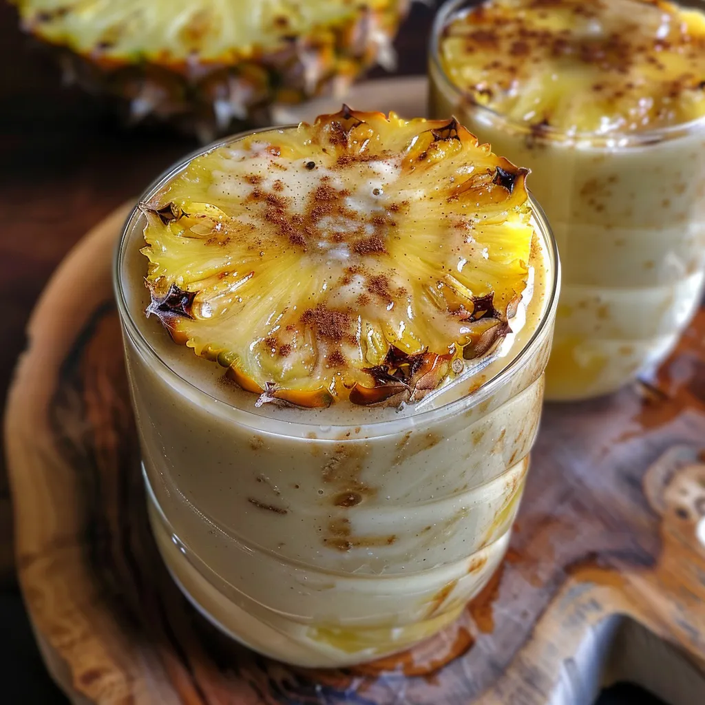 Lassi ananas épicé