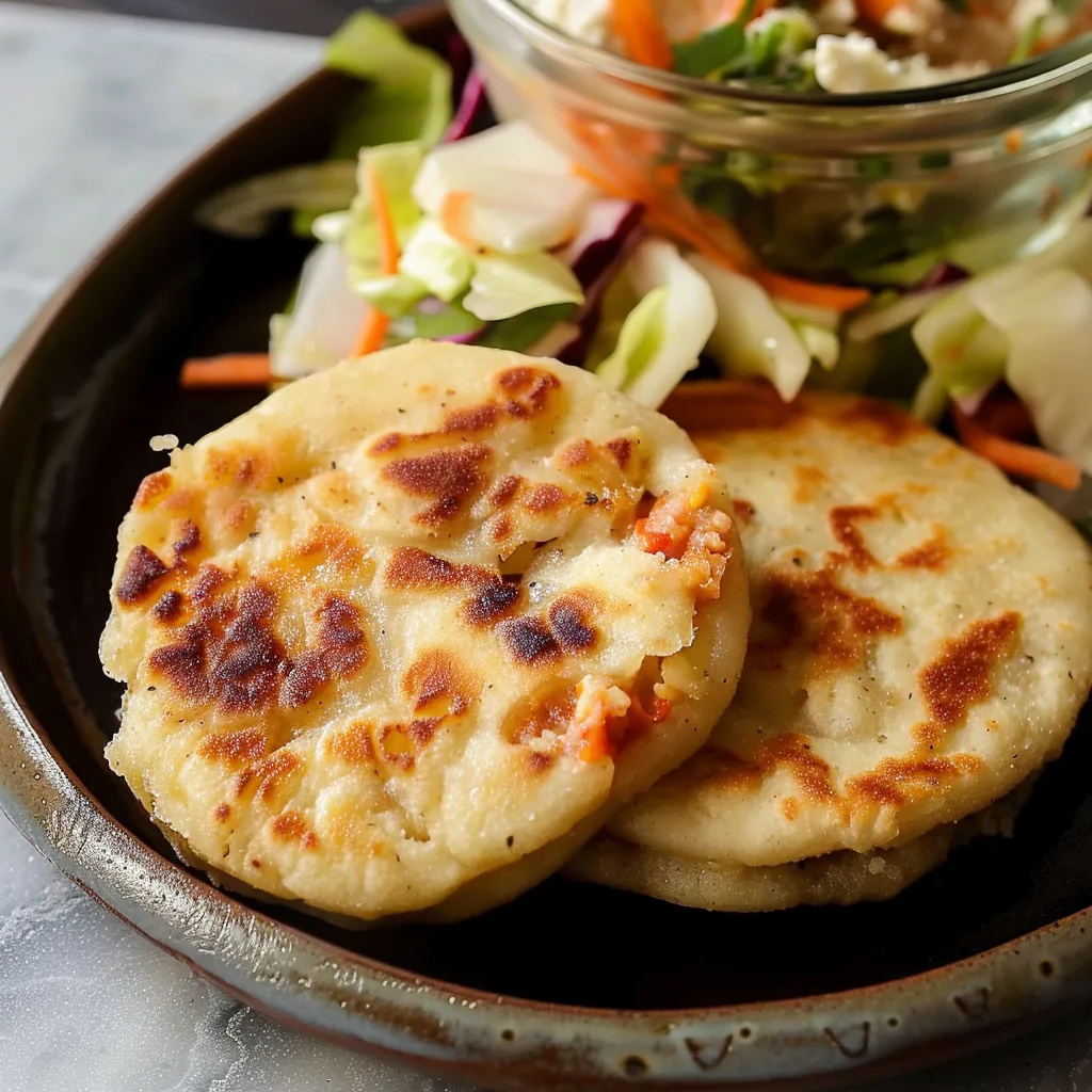 Haricots pupusas maison
