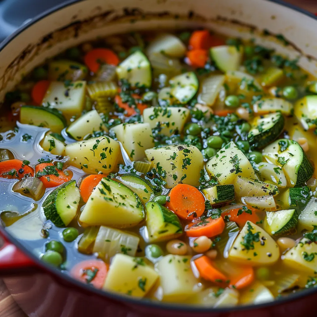 Savourez la fameuse soupe au pistou du Sud